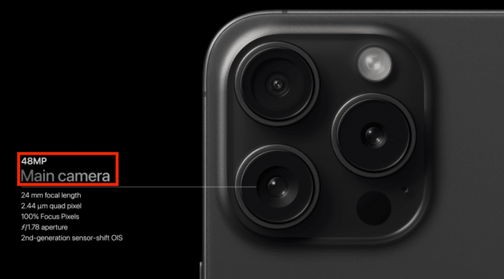 아이폰 15 프로 카메라 성능